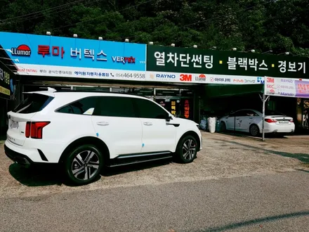 루마썬팅 버텍스 상모점/쏘렌토MQ4 신차썬팅부터 컴퓨터재단기로 PPF까지 깔끔하게 시공/쏘렌토MQ4 신차썬팅 / 경북 구미