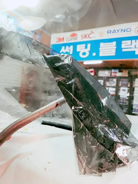 구미썬팅 재시공으로 한층 더 고급스러워진 벤츠 / 경북 구미
