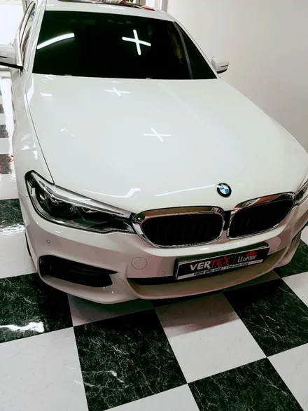 구미 수입차 썬팅도 상모점에서~BMW530i 프리미엄 신차패키지(루마버텍스900+아이나비QXD5000커넥티드pro+포스제로) / 경북 구미