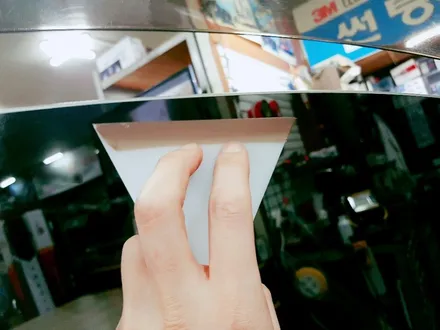 오태썬팅 K5 썬팅 부담없는가격에 재시공 / 경북 구미