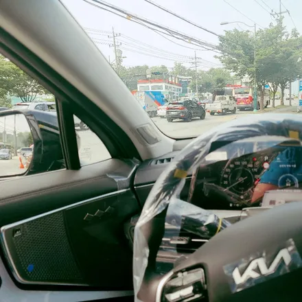 구미썬팅 루마 상모점에서 K8 신차패키지 버텍스900+유리막코팅 시공 사례 / 경북 구미