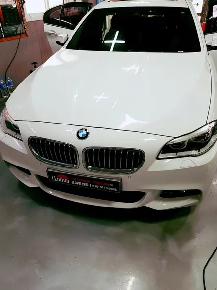 구미썬팅 수입차썬팅도 저렴하게^^ BMW520 썬팅 재시공 / 경북 구미