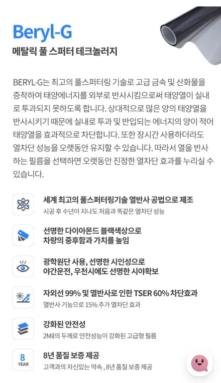 캐스퍼 차량에 인기 좋은 썬팅은? / 경북 구미