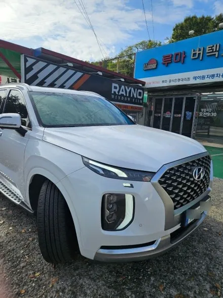 팰리세이드 기존 썬팅필름 불량으로 재시공 / 경북 구미