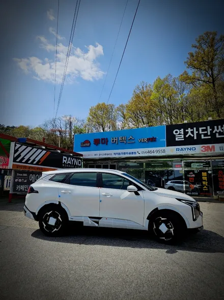 구미 썬팅 스포티지NQ5 루마 버텍스MK 시공 / 경북 구미