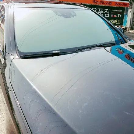 벤츠S500 열반사썬팅으로 화려한 변신 / 경북 구미