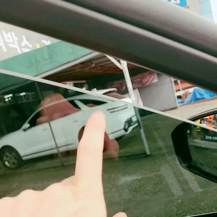 구미썬팅 루마 상모점에서 그랜저 하이브리드 신차썬팅+블랙박스 시공 사례 / 경북 구미