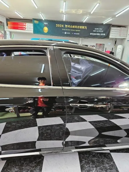 그랜저IG 가성비 좋은 레이노썬팅으로 재시공 / 경북 구미