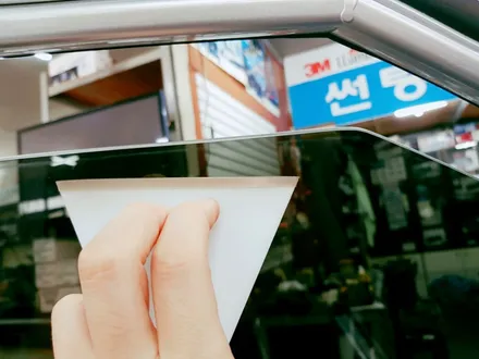 구미 썬팅 벨로스터 재시공 작업(llumar 상모점) / 경북 구미