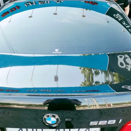 구미 BMW썬팅 528i 기존필름 제거 후 손상없이 재시공 / 경북 구미
