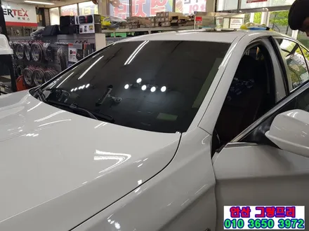 BMW 525 썬팅 재시공 / 열선썬팅재시공