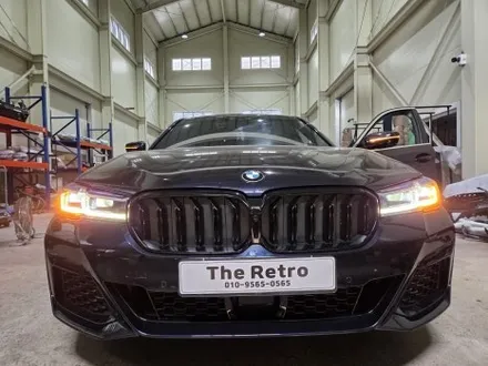BMW 5시리즈 G30 LCI 신형개조 사고수리) 센터 수리 거부? 레이져라이트로 신형컨버젼!