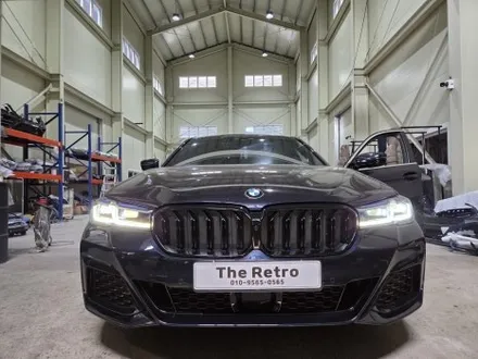 BMW 5시리즈 G30 LCI 신형개조 사고수리) 센터 수리 거부? 레이져라이트로 신형컨버젼!