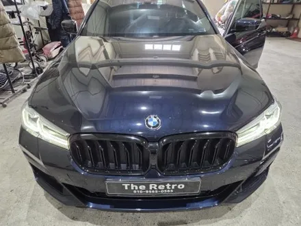 BMW 5시리즈 G30 LCI 신형개조 사고수리) 센터 수리 거부? 레이져라이트로 신형컨버젼!
