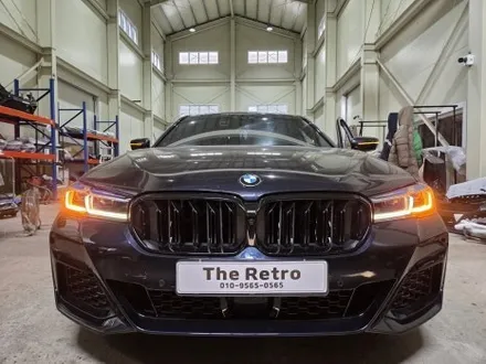 BMW 5시리즈 G30 LCI 신형개조 사고수리) 센터 수리 거부? 레이져라이트로 신형컨버젼!