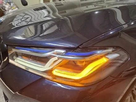 BMW 5시리즈 G30 LCI 신형개조 사고수리) 센터 수리 거부? 레이져라이트로 신형컨버젼!