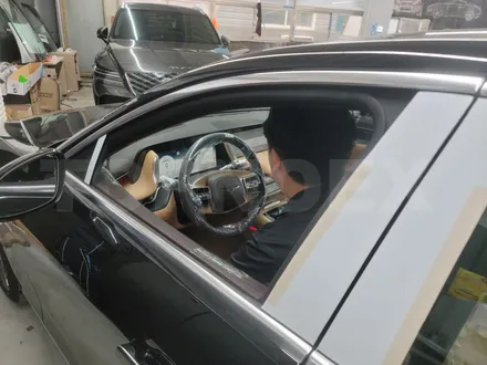 부산반사썬팅 제네시스 G90 브이쿨 K 필름 시공 후기