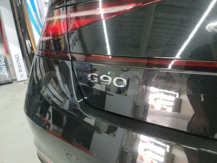 부산반사썬팅 제네시스 G90 브이쿨 K 필름 시공 후기