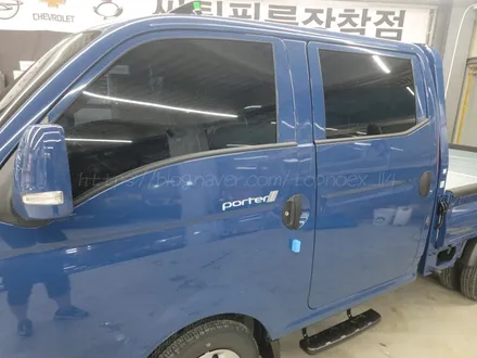 부산 화물차 썬팅 포터 브이쿨 KB 시공 후기