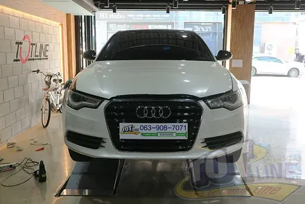 전주랩핑 티오티라인 에서 아우디 A6 랩핑 제거 가능합니다 / 전주시 덕진구