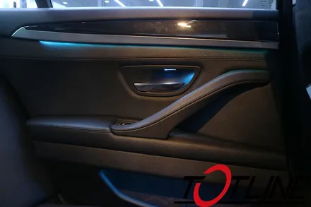BMW 5시리즈(F10) 엠비언트 광량업 티오티라인 에서 가능합니다 / 전주시 덕진구