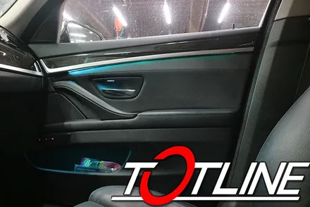 5시리즈(F10) 순정엠비언트 어두웠던 밝기를 엄청난 밝기로 BMW 엠비언트 광량업 / 전주시 덕진구