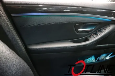 BMW 5시리즈(F10) 엠비언트 광량업 티오티라인 에서 가능합니다 / 전주시 덕진구