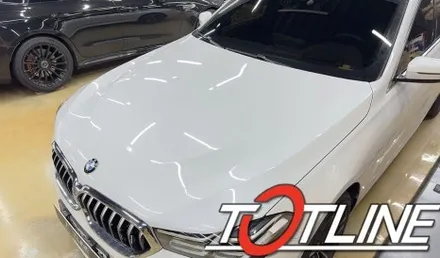 가장 두꺼운 PPF 필름 전북 전주에서 BMW 6GT(G32) 630i 보닛(본넷)에 PPF 시공으로 스톤 칩으로부터 보호를 했습니다 / 전주시 덕진구