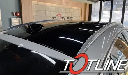 전북 BMW X6(F16) 고광택 랩핑 PTE 루프 스킨 / 전주시 덕진구