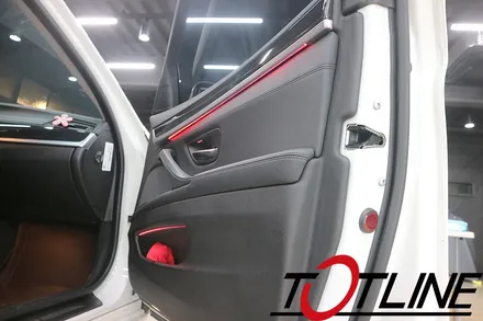 BMW 5시리즈(F10) 엠비언트 광량업 티오티라인 에서 가능합니다 / 전주시 덕진구