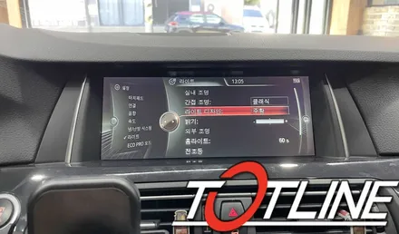 BMW 5시리즈(F10) 순정 앰비언트 광량업과함께 BMW 코딩으로 색상 추가 / 전주시 덕진구