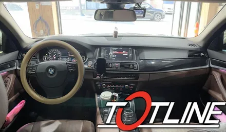 BMW 5시리즈(F10) 순정 앰비언트 광량업과함께 BMW 코딩으로 색상 추가 / 전주시 덕진구