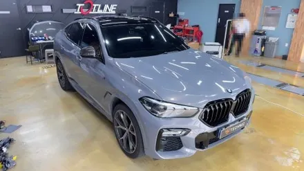 자동차 랩핑으로 색상을 변경 가능? BMW X6(G06) 크롬 죽이기, 루프스킨 PPF까지 한 번에 / 전주시 덕진구