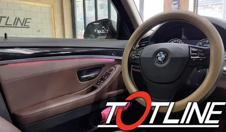 BMW 5시리즈(F10) 순정 앰비언트 광량업과함께 BMW 코딩으로 색상 추가 / 전주시 덕진구