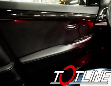 순정 엠비언트 광량업 BMW 5GT(F07) 순정형 LED 1:1 교체 그리고 전북 BMW 코딩 / 전주시 덕진구