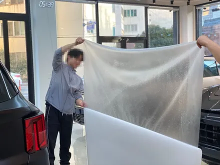 포르쉐 카이엔 무광 PPF 가격 알려주세요 / 전주시 덕진구