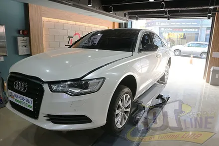 전주랩핑 티오티라인 에서 아우디 A6 랩핑 제거 가능합니다 / 전주시 덕진구