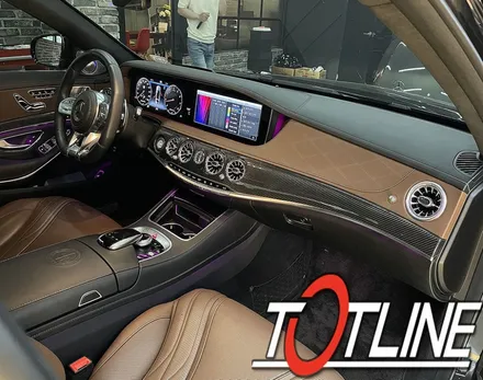 송풍구엠비언트 벤츠 S클래스(W222) S63AMG 차량에 시공을 해도 너무 이쁜 벤츠엠비언트 벤츠정품LED 로 시공가능 / 전주시 덕진구