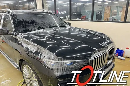 전북 PPF BMW X7(G02) 주행 중 돌 빵 보호를 위해 보닛(본넷) PPF 필름 시공 / 전주시 덕진구