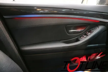 BMW 5시리즈(F10) 엠비언트 광량업 티오티라인 에서 가능합니다 / 전주시 덕진구