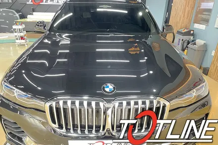 전북 PPF BMW X7(G02) 주행 중 돌 빵 보호를 위해 보닛(본넷) PPF 필름 시공 / 전주시 덕진구