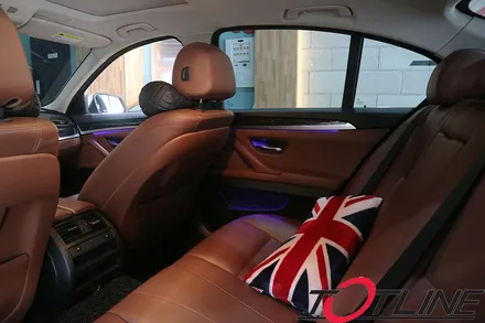 BMW F10 5시리즈 순정엠비언트 광량업 ! 가변엠비언트 BMW코딩으로 여러색상 표현해보자 / 전주시 덕진구