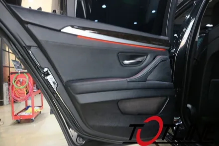 BMW 5시리즈 BMW엠비언트 티오티라인 에서 가장 깔끔하게 장착 / 전주시 덕진구