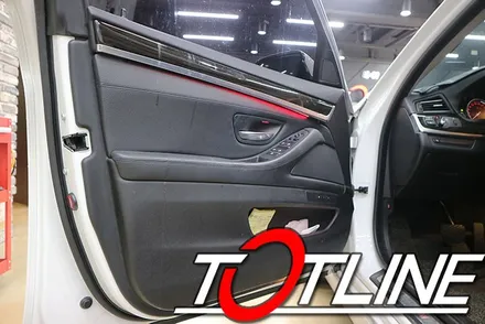 5시리즈(F10) 순정엠비언트 어두웠던 밝기를 엄청난 밝기로 BMW 엠비언트 광량업 / 전주시 덕진구