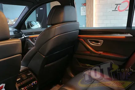 BMW 엠비언트 LED 작업 티오티라인 에서 BMW 5시리즈 (F10) 순정처럼 장착 하세요 / 전주시 덕진구