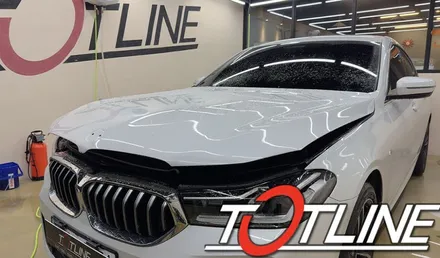 가장 두꺼운 PPF 필름 전북 전주에서 BMW 6GT(G32) 630i 보닛(본넷)에 PPF 시공으로 스톤 칩으로부터 보호를 했습니다 / 전주시 덕진구