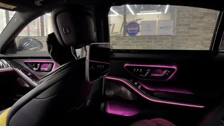전북에서도 가능한 벤츠 S 클래스(W223) S500 빠진 옵션 액티브 앰비언트, 4D 전동 부메스터 / 전주시 덕진구