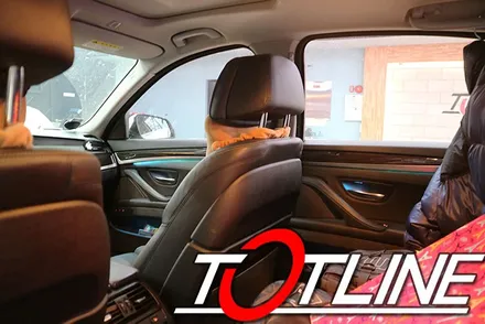 5시리즈(F10) 순정엠비언트 어두웠던 밝기를 엄청난 밝기로 BMW 엠비언트 광량업 / 전주시 덕진구