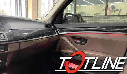 BMW 5시리즈(F10) 순정 앰비언트 광량업과함께 BMW 코딩으로 색상 추가 / 전주시 덕진구