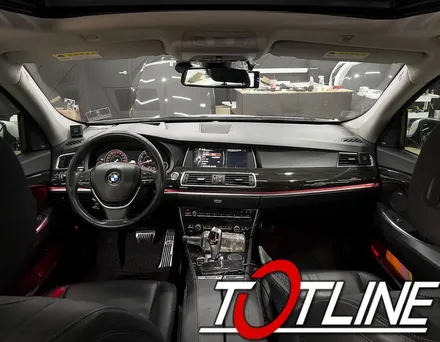 순정 엠비언트 광량업 BMW 5GT(F07) 순정형 LED 1:1 교체 그리고 전북 BMW 코딩 / 전주시 덕진구